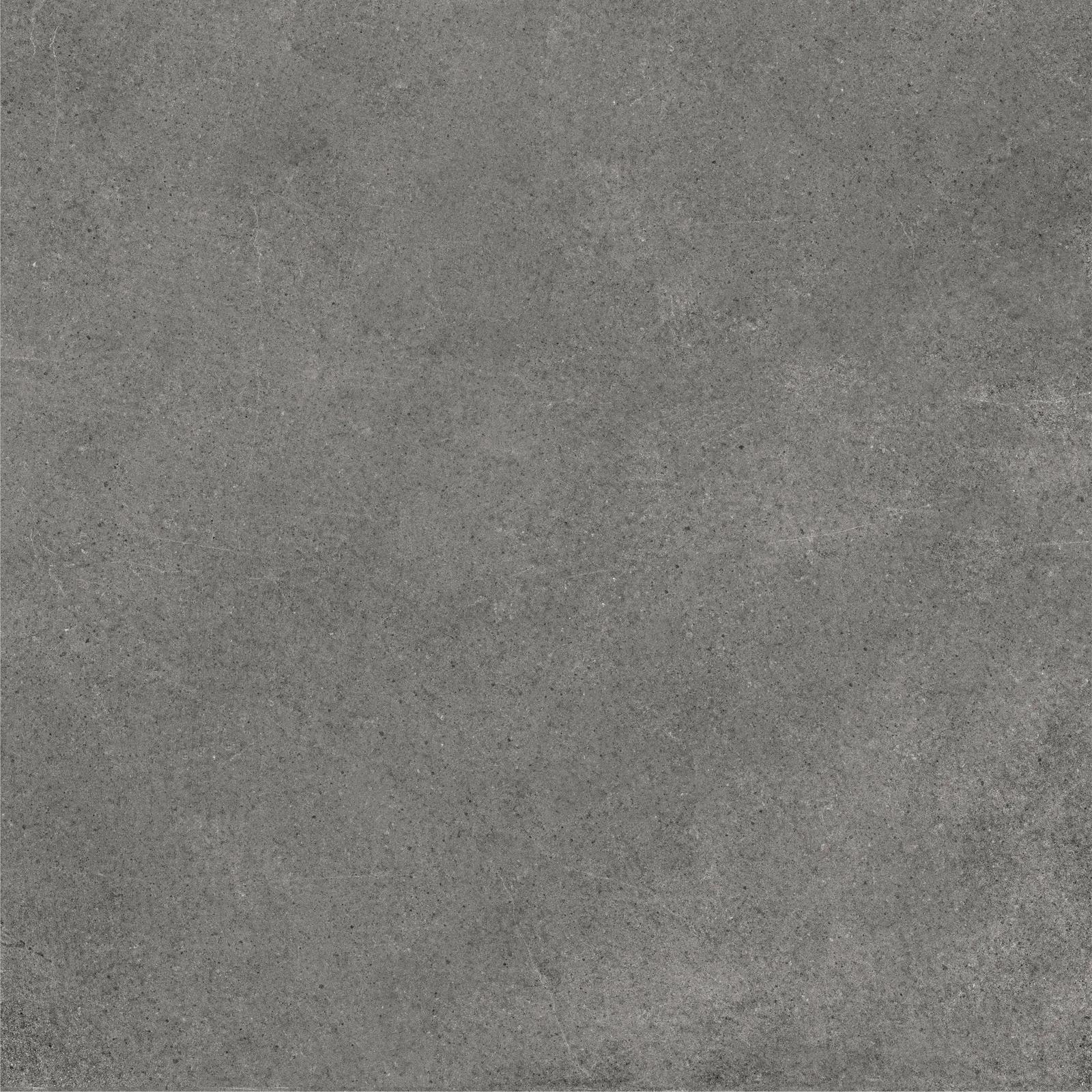 Темно-серый матовый керамогранит Artkera Микроцемент 600x600 мм с фактурой бетона для пола в стиле лофт — фото 16