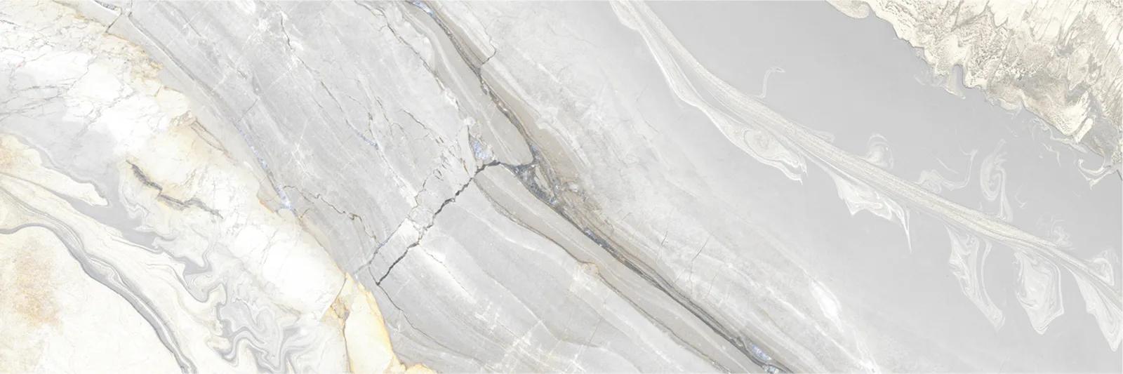 Глянцевый керамогранит ALMA ceramica Мэджик 300x900 мм для стен ванной и кухни — фото 8