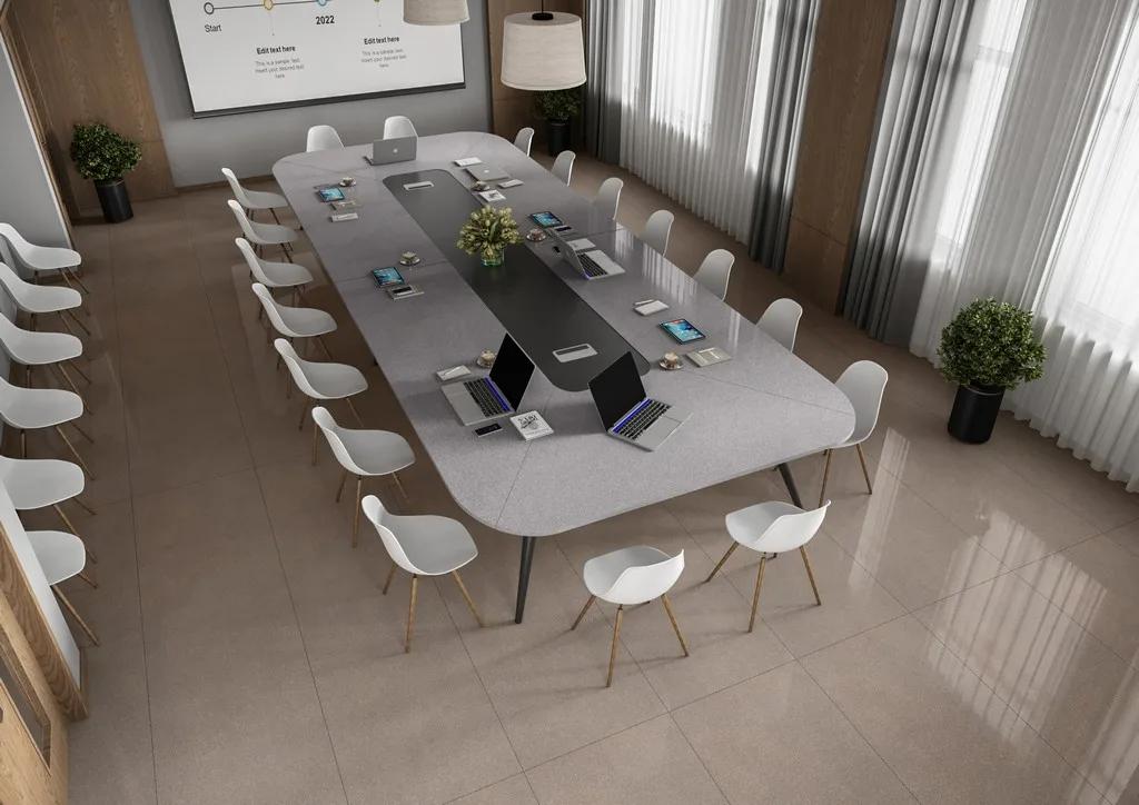 Глянцевый керамогранит ENNFACE Granite Barley 800×3000 мм с текстурой полированного камня, зеркальная поверхность GLOSSY — фото 2