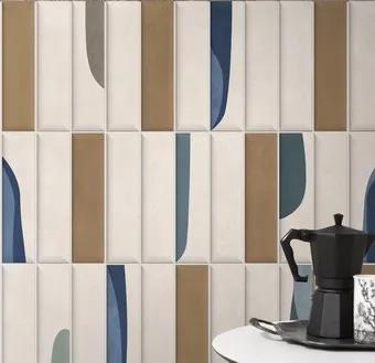 Керамогранит ENNFACE Mira Brown 75x300 мм, матовая поверхность, тёплый шоколадно-коричневый цвет — фото 4