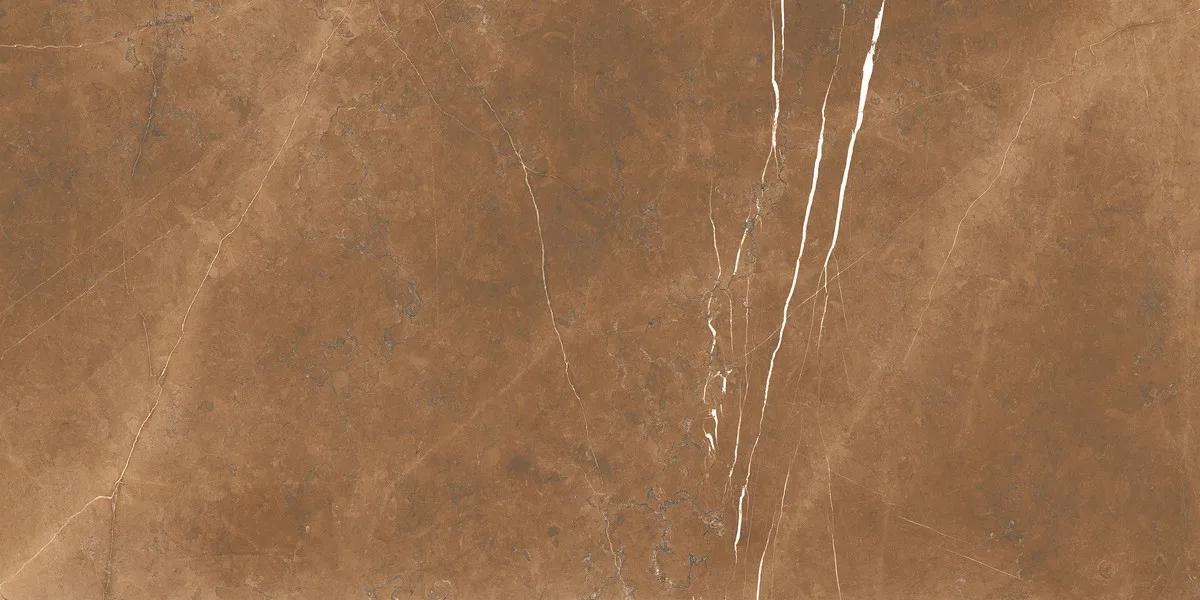 Матовый шоколадный керамогранит ENNFACE Pulpis Choco с текстурой мрамора 600x1200 мм — фото 3