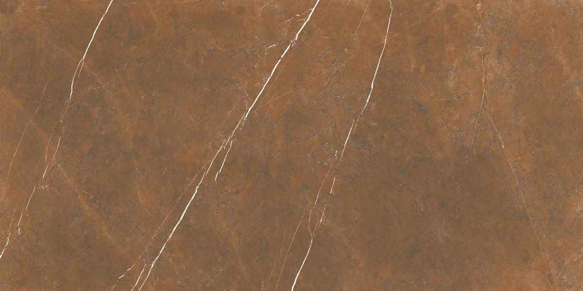 Матовый шоколадный керамогранит ENNFACE Pulpis Choco с текстурой мрамора 600x1200 мм — фото 5