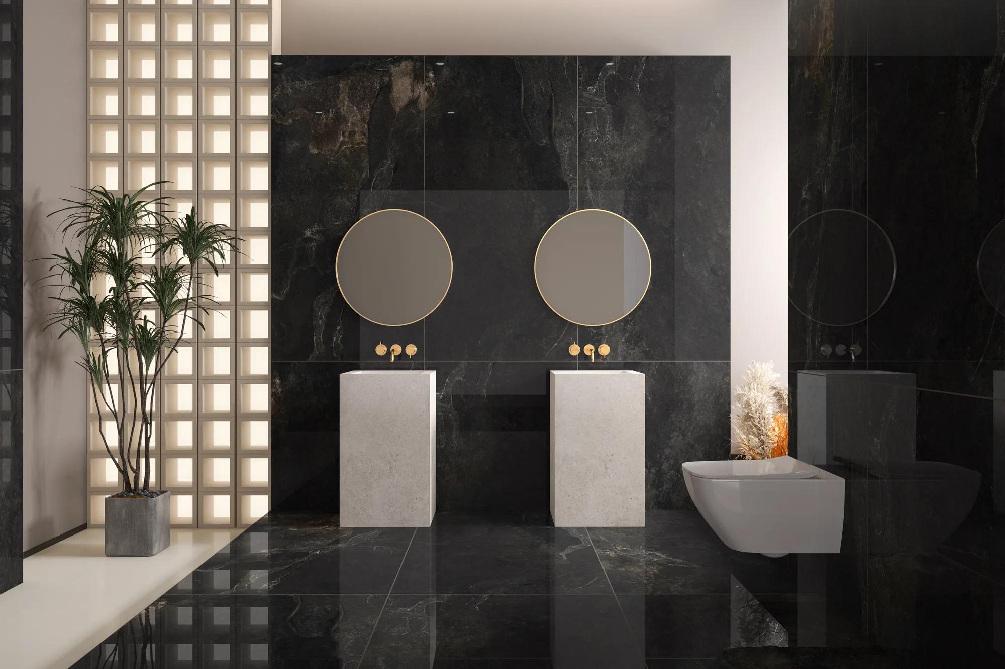 Глянцевый керамогранит ENNFACE Jaya 800×1600 мм с поверхностью HIGH GLOSSY для визуального расширения пространства — фото 3