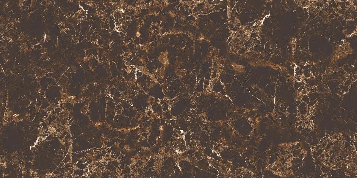 Керамогранит ENNFACE Emperador Brown 600×1200 мм, коричневый мрамор с насыщенным глянцем — фото 6