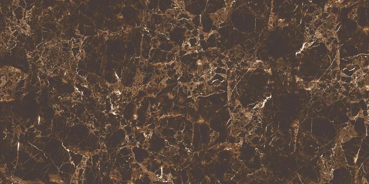 Керамогранит ENNFACE Emperador Brown 600×1200 мм, коричневый мрамор с насыщенным глянцем — фото 7