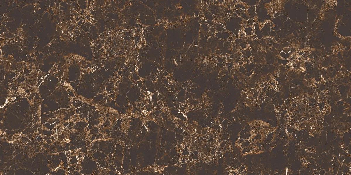 Керамогранит ENNFACE Emperador Brown 600×1200 мм, коричневый мрамор с насыщенным глянцем — фото 8