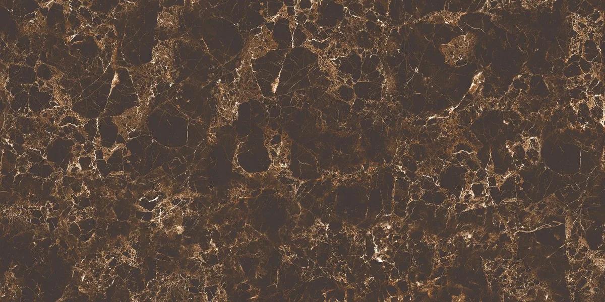 Керамогранит ENNFACE Emperador Brown 600×1200 мм, коричневый мрамор с насыщенным глянцем — фото 10