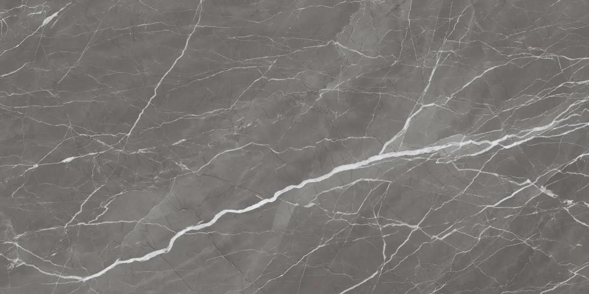 Керамогранит ENNFACE Grigio Fresco 600×1200 мм, светлый серый камень с насыщенным глянцем — фото 4