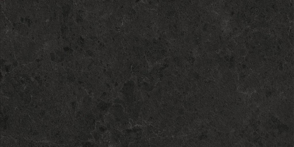 Керамогранит ENNFACE Gravel Black 600×1200 мм, чёрная матовая плитка с фактурой гальки — фото 4