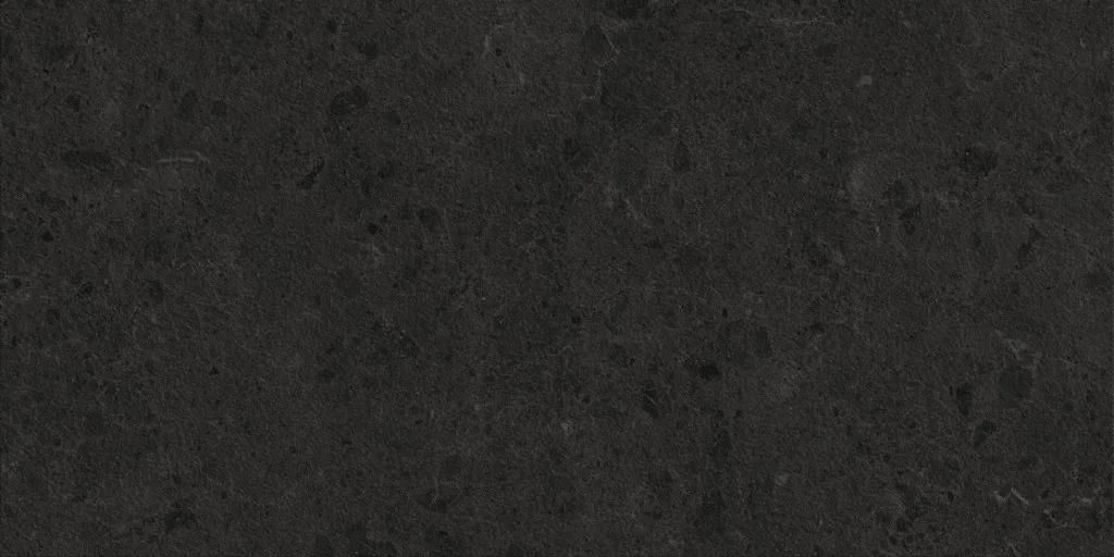 Керамогранит ENNFACE Gravel Black 600×1200 мм, чёрная матовая плитка с фактурой гальки — фото 6