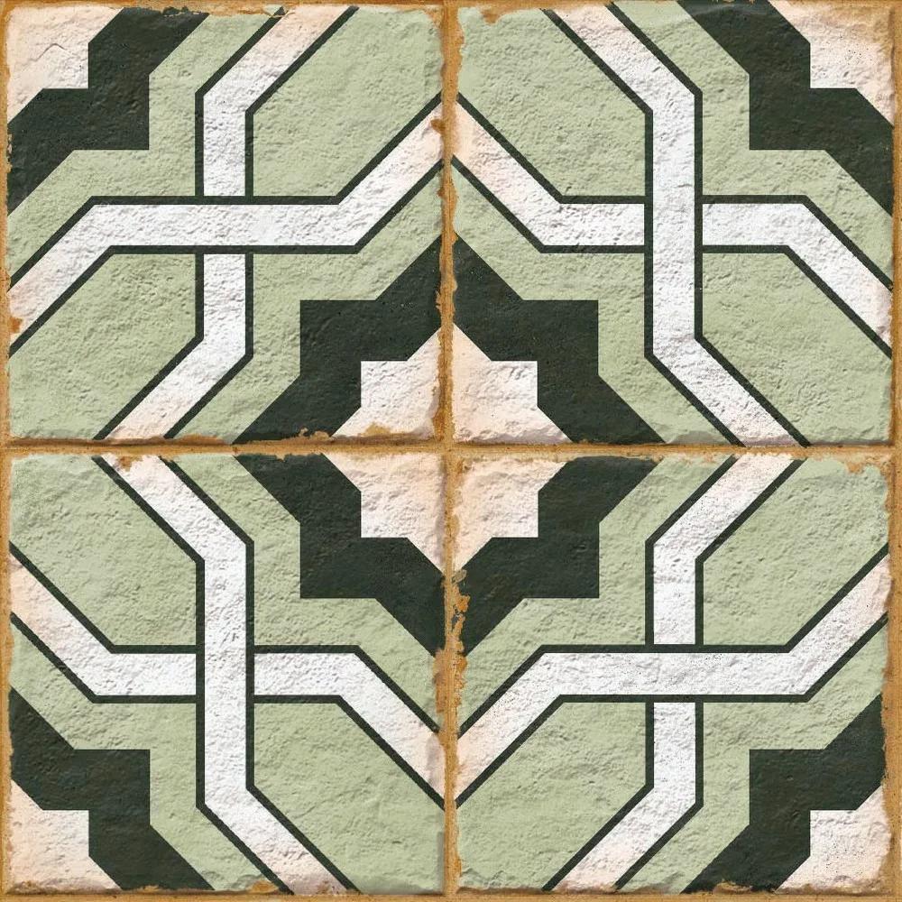 Morocco Green 200х200х8 Matt, керамогранит ENNFACE