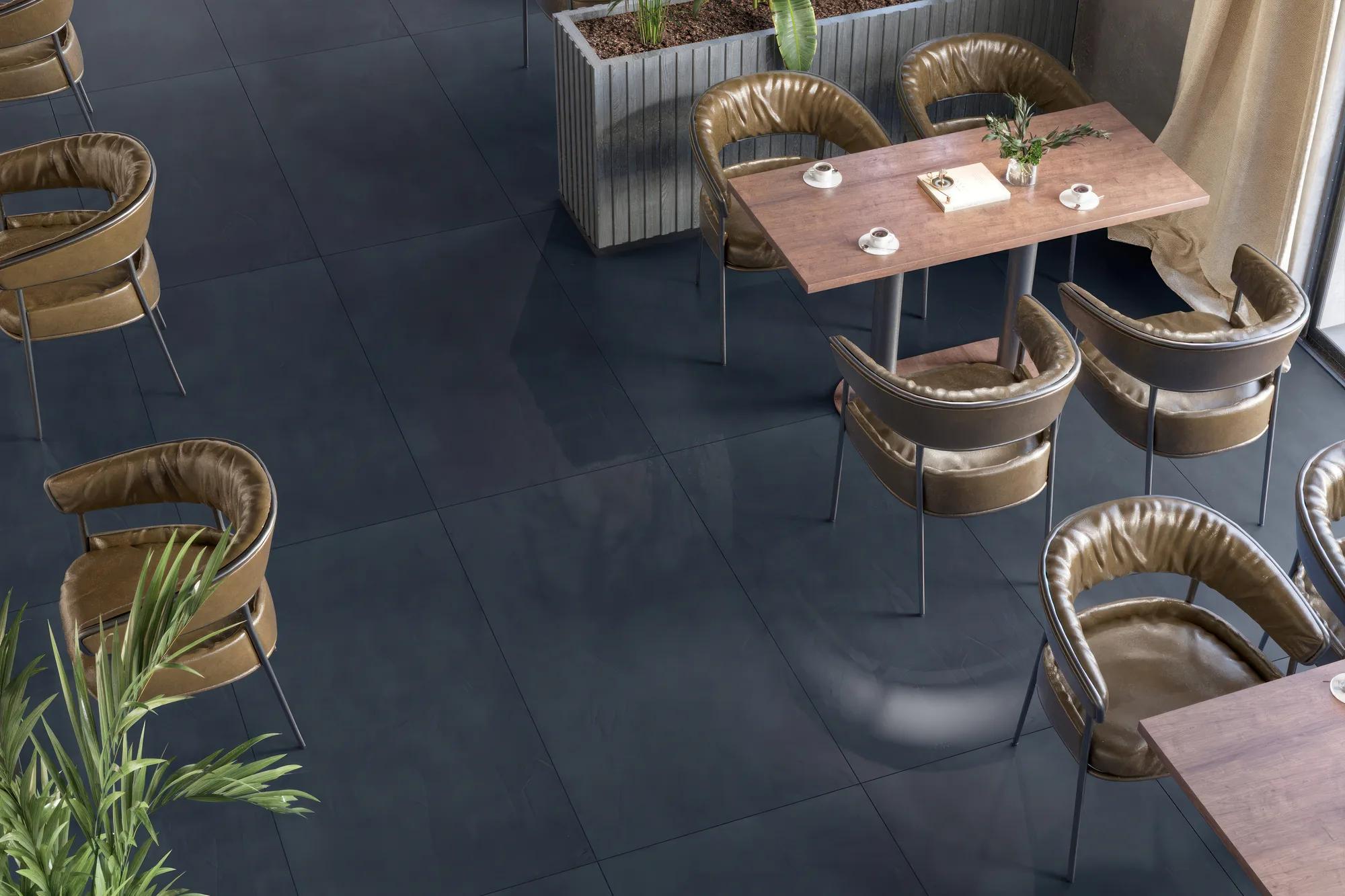 Керамогранит ENNFACE Artcolor Aquamarine 600×1200 мм, сине-зелёная плитка с художественной печатью — фото 2