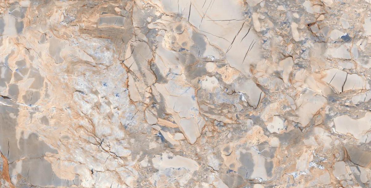 Керамогранит ENNFACE Breccia Oceanic 600×1200 мм с глянцевым рисунком брекчии — фото 6