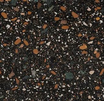 Terrazzo Black 800х1600х9 Matt, керамогранит ENNFACE SALE