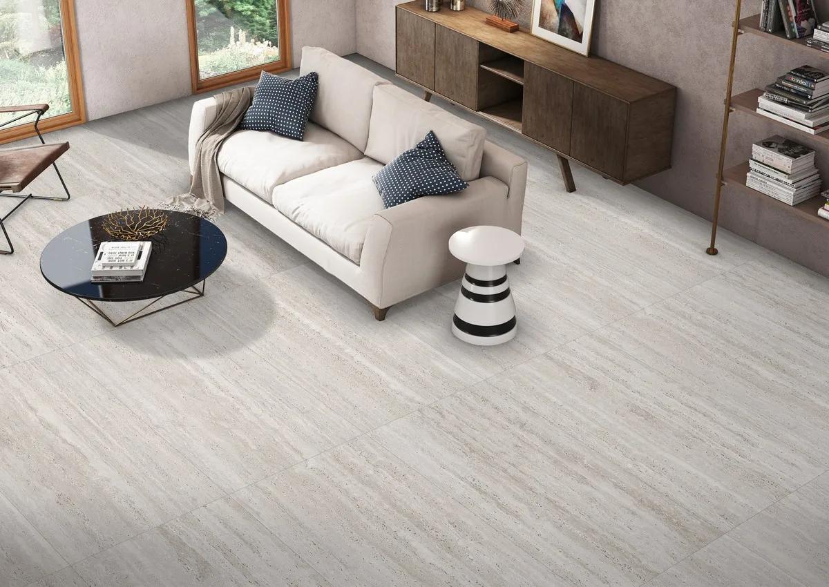 Керамогранит ENNFACE Terra Grey 600×1200 мм, землистый серый матовый камень — фото 2