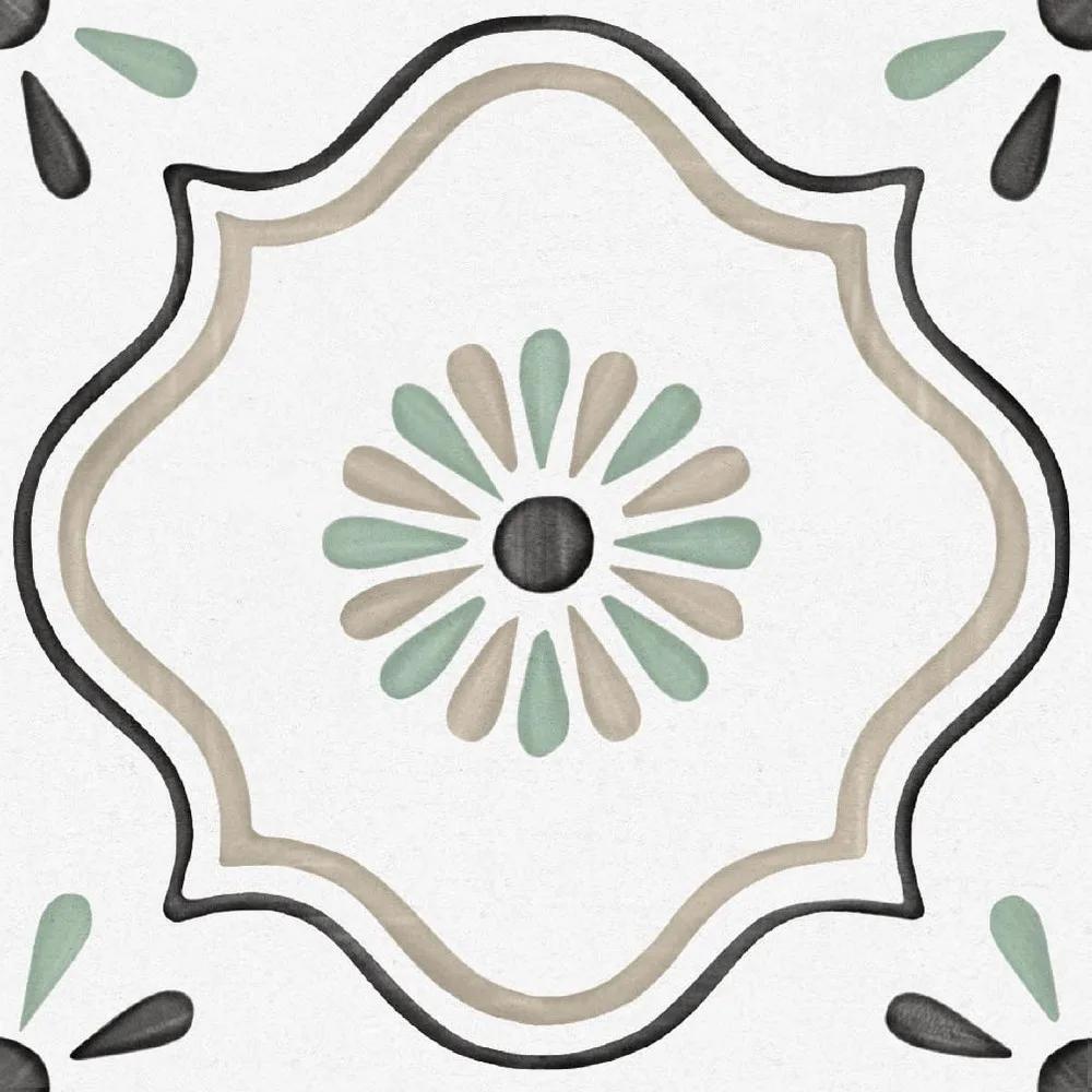 Ponza Flower 200х200х8 Matt, керамогранит ENNFACE