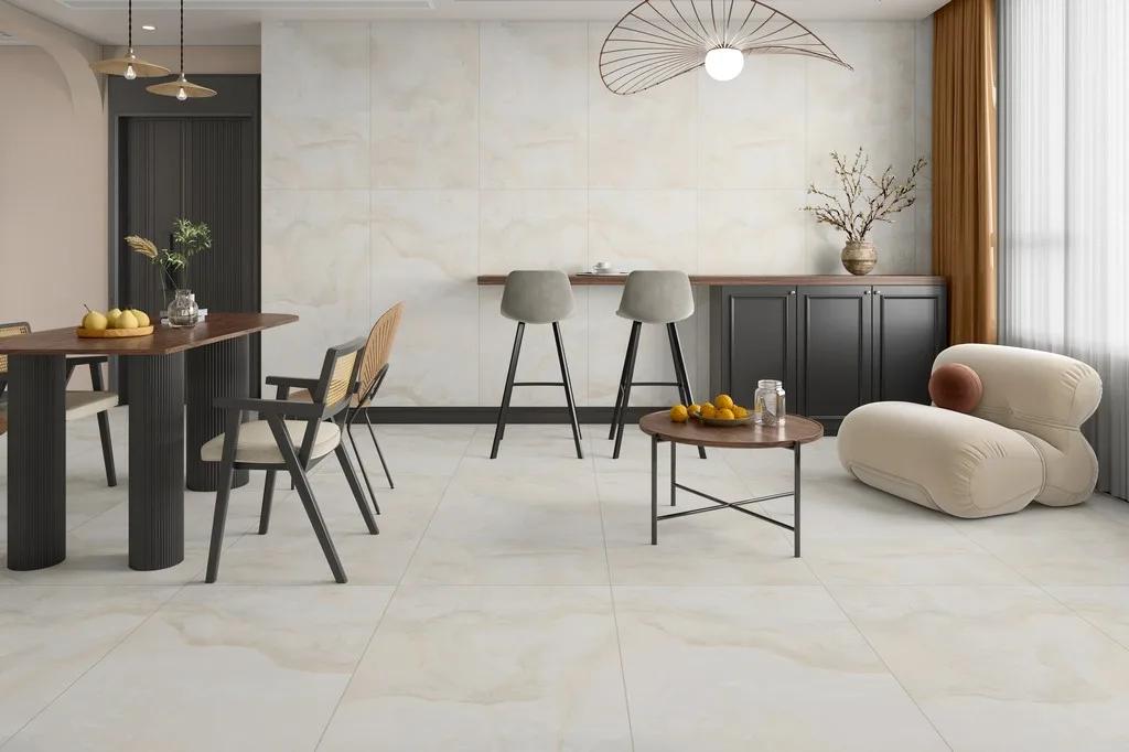 Керамогранит ENNFACE Onix Cream 600×1200 мм, сливочный оникс с матовой поверхностью — фото 2